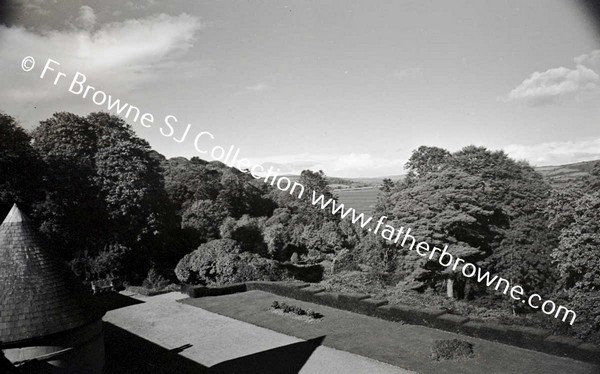 MOUNT CONGREVE  VIEW TO NORTH WEST FROM TOP STORY